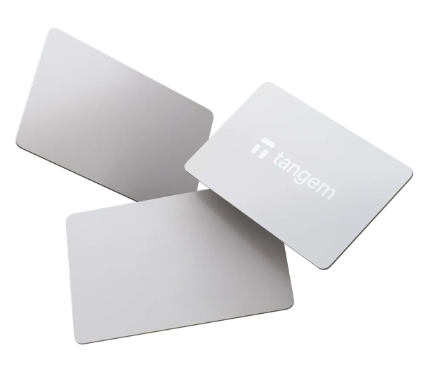 Tangem Wallet - 3 karty białe - 1534864 - zdjęcie